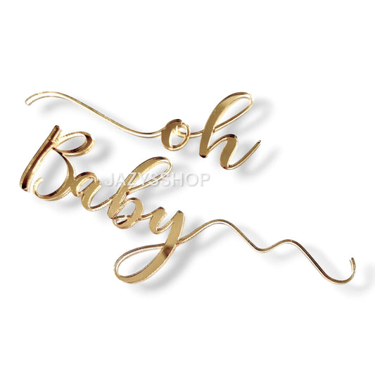 Acryl Charm oh Baby waveline