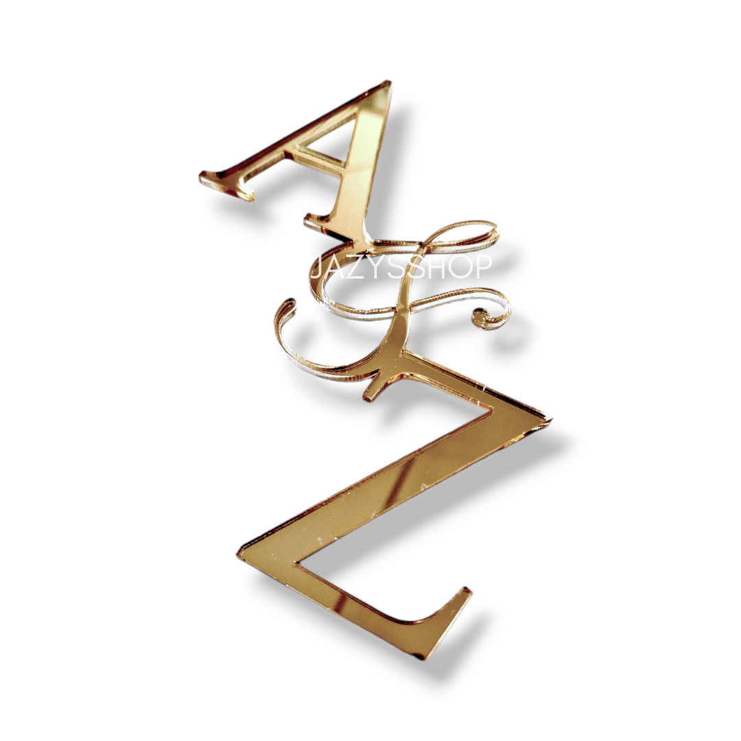 Initialen Charm Modern Block