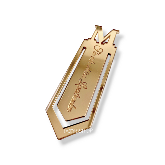 Personalisiertes Lesezeichen "Zeitlos"