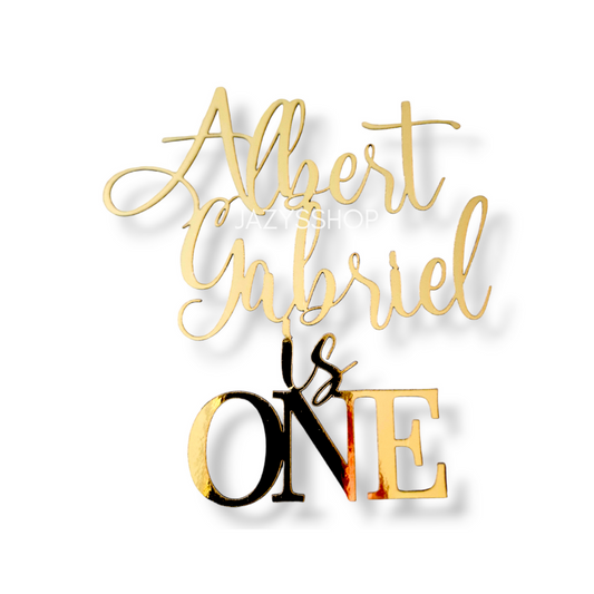 Wunsch Charm Name + is ONE 1