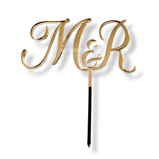 Individueller Initialentopper Initialen Wedding1