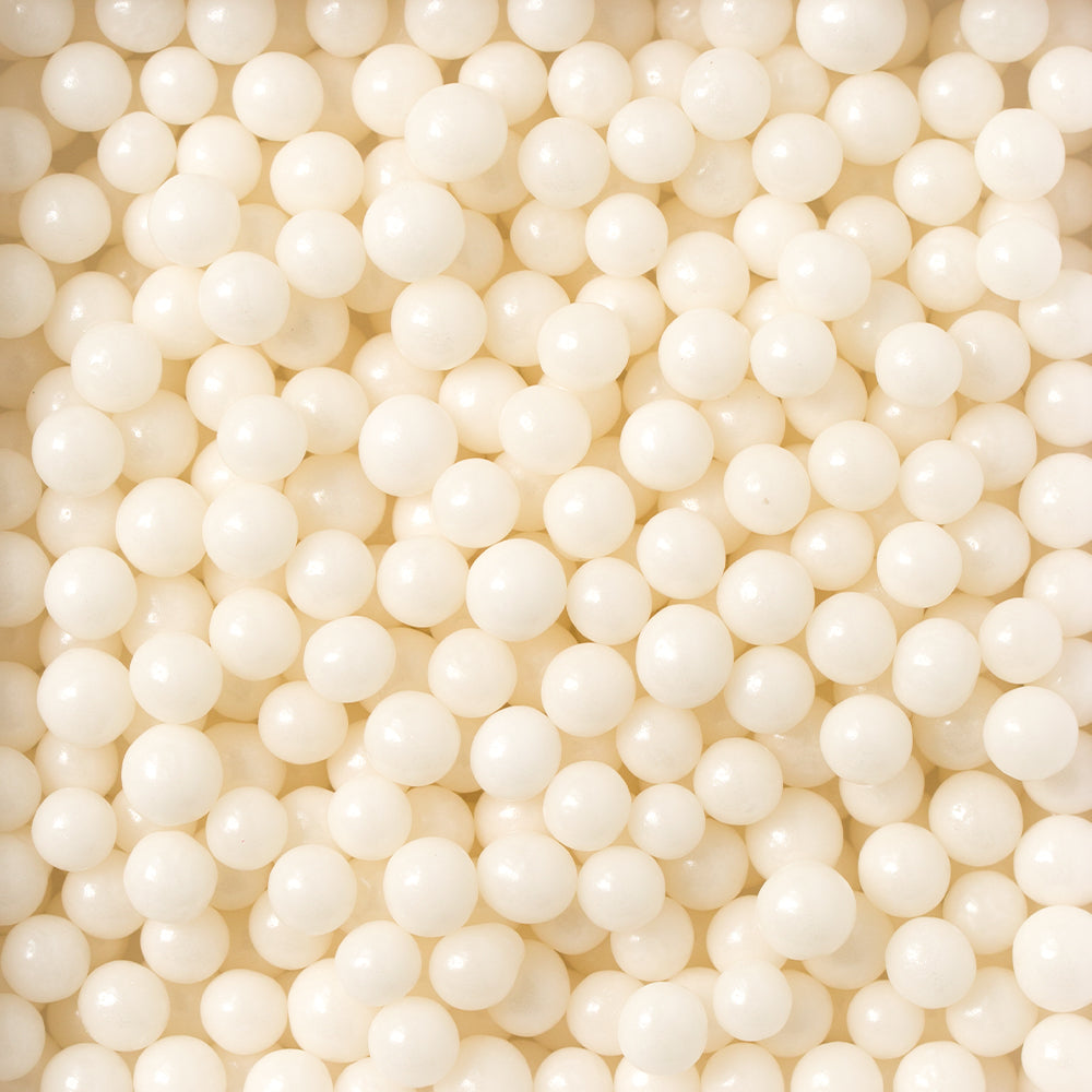 Decora Zuckerperlen Maxi Perlweiß 100 gr.