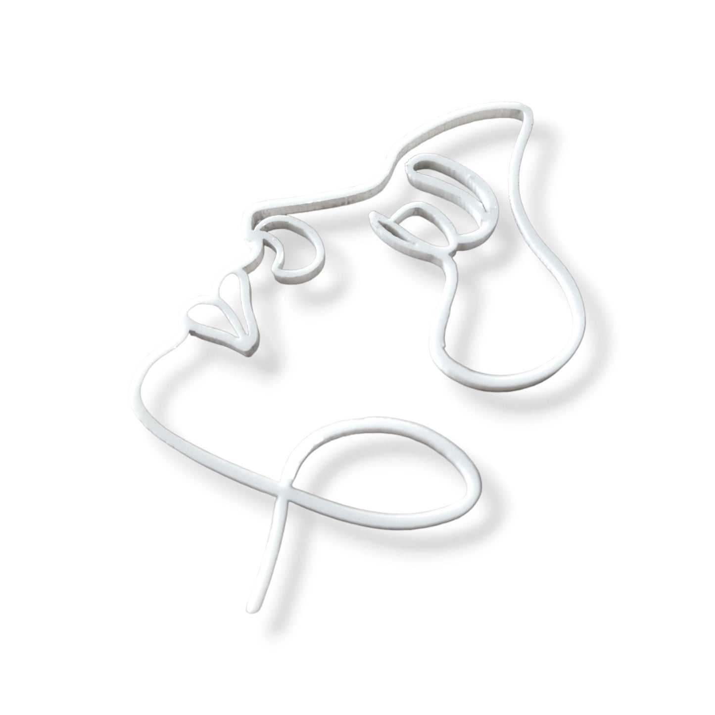 One Line Face Charm Klassik