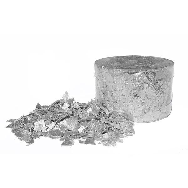 Essbare Tortenflocken Silver Moon (flakes)