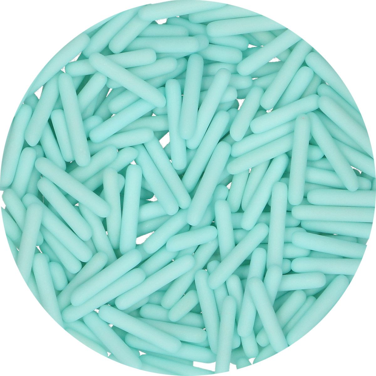 Funcakes Sugar Rods - Matt Hellblau 70 gr.