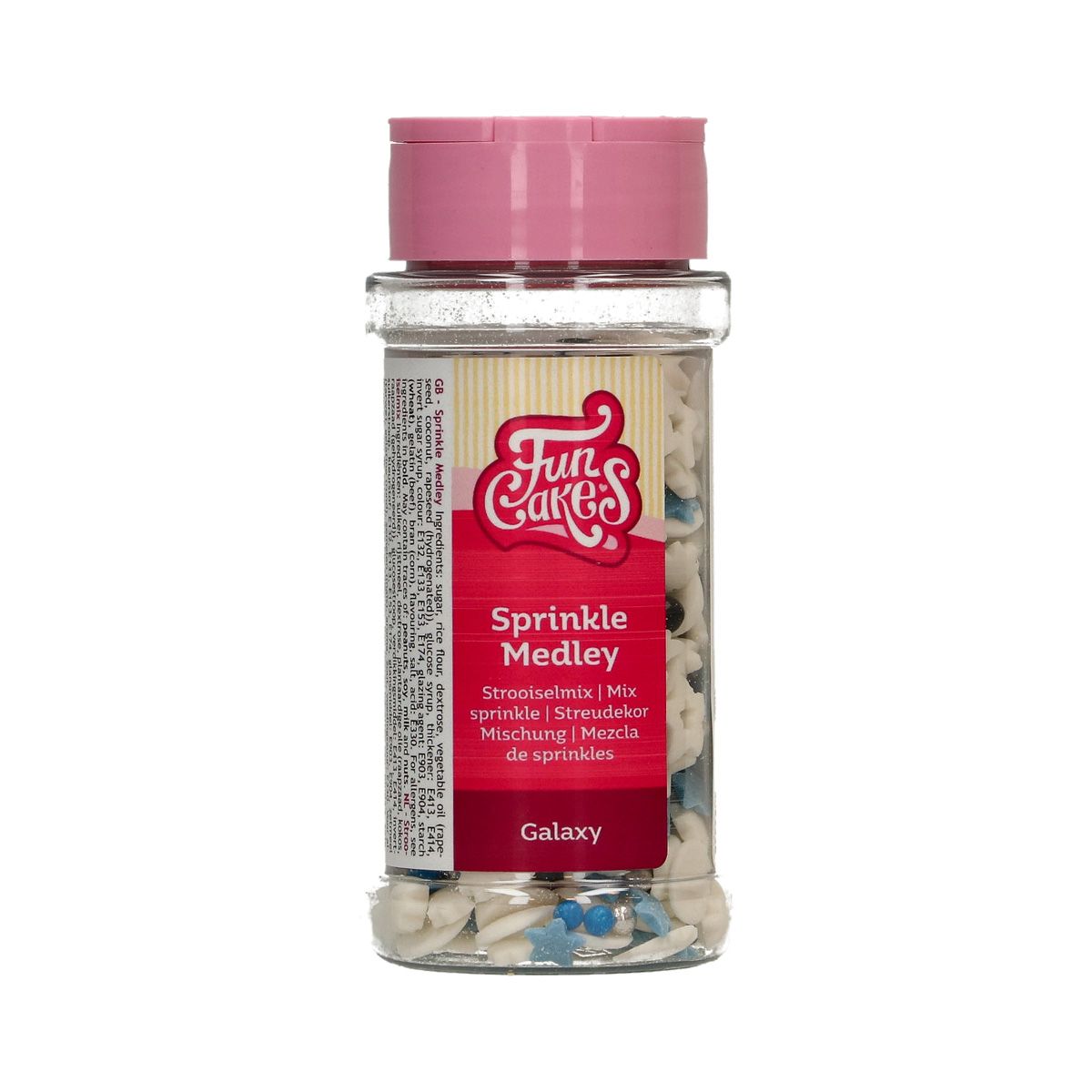 Funcakes Streuselmix Medley Galaxy 50gr.