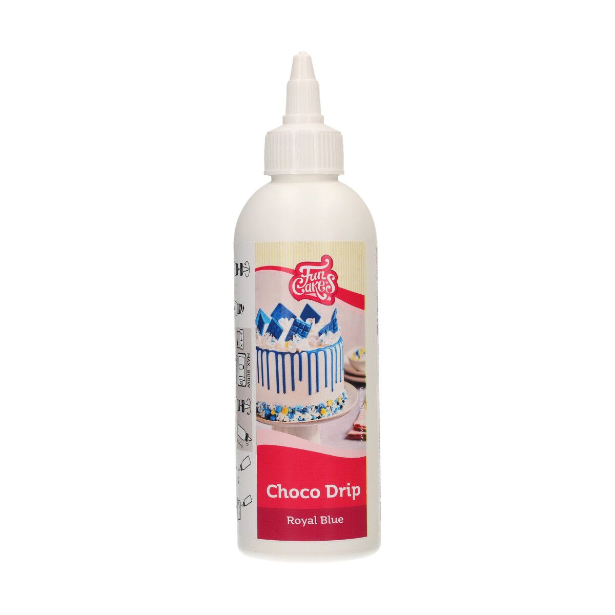 Funcakes Schoko Drip Royalblau 180gr.