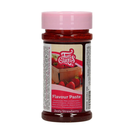 Funcakes Aromapaste - Frischsaure Erdbeeren 120 gr.