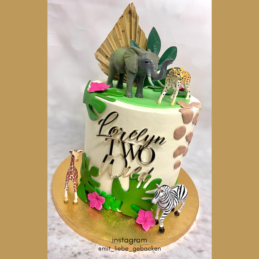 Personalisierbarer Acryl Charm "Two Wild"