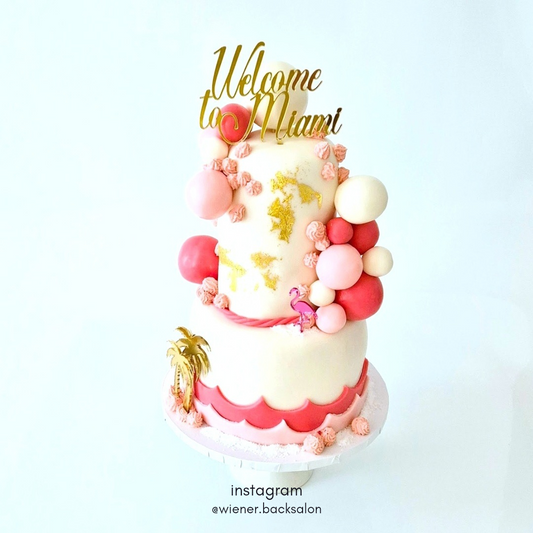 Indiv. Caketopper & Charm Set "Summerlove"