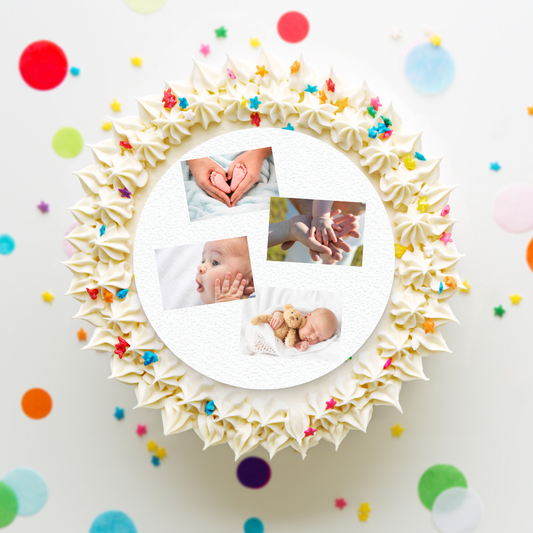 Essbarer Druck auf Fondantpapier