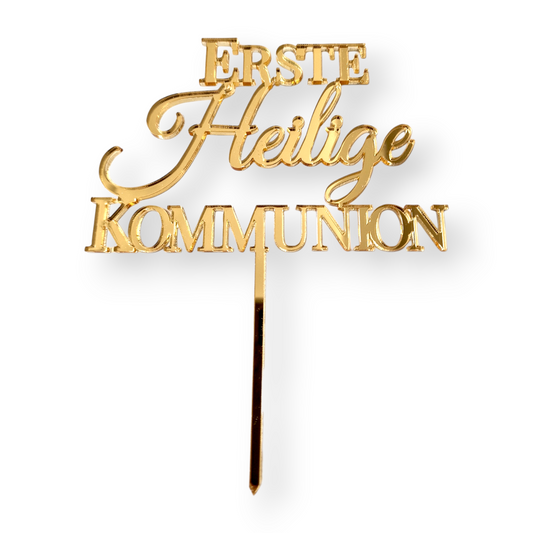 Caketopper Erste Heilige Kommunion
