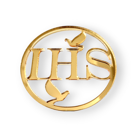 Charm/Aufleger IHS Gold