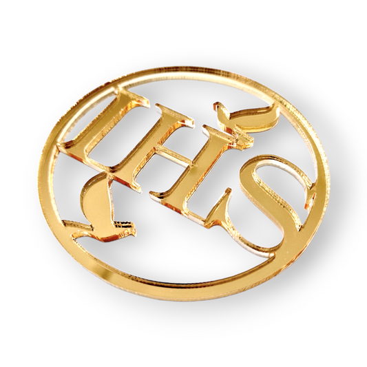 Charm/Aufleger IHS Gold