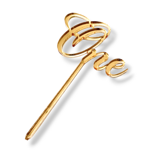 Caketopper One "Classy"