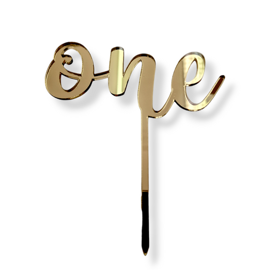 Caketopper one "Trendy"