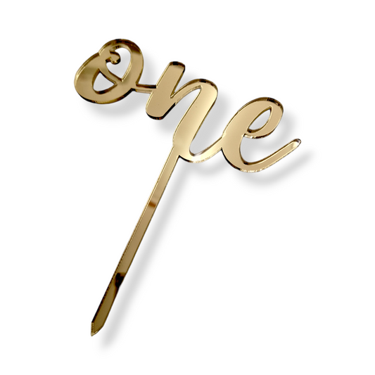 Caketopper one "Trendy"