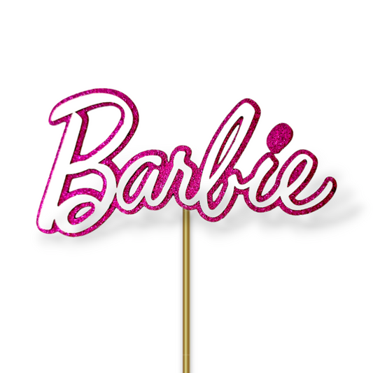 Papiertopper Barbie Style