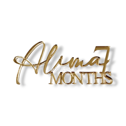 Wunsch Charm Name+Tag/Monat