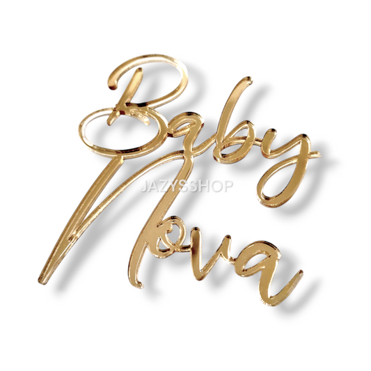 Charm Baby+Name Modern