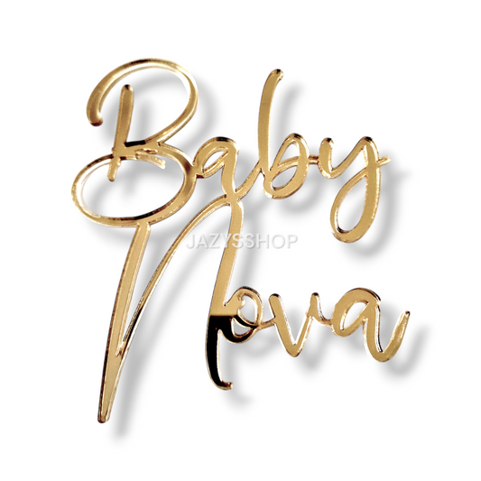 Charm Baby+Name Modern