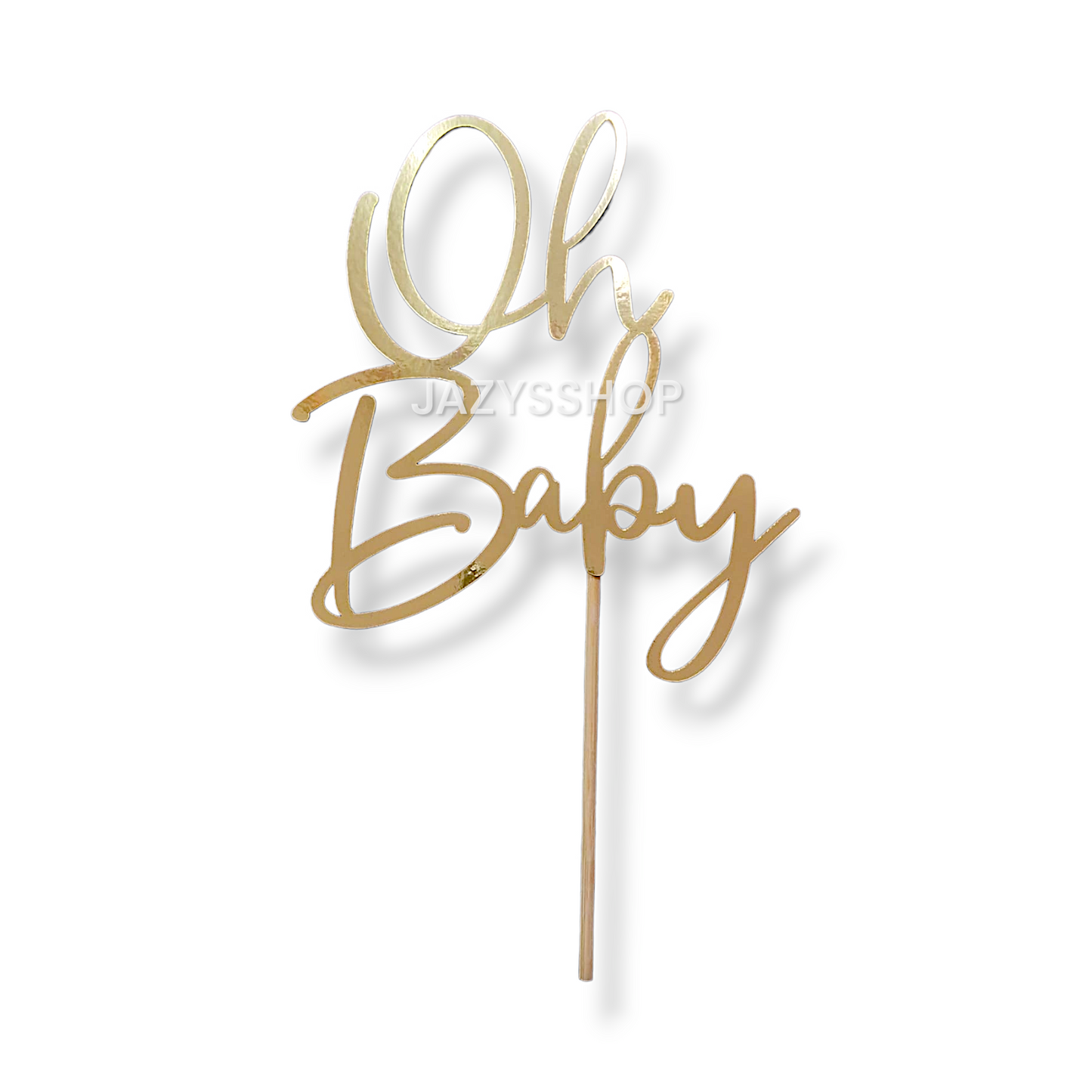Caketopper Oh Baby Simple