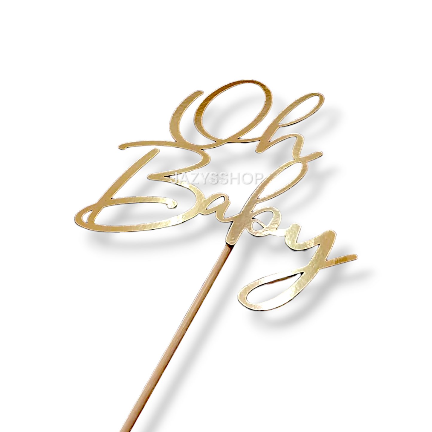 Caketopper Oh Baby Simple