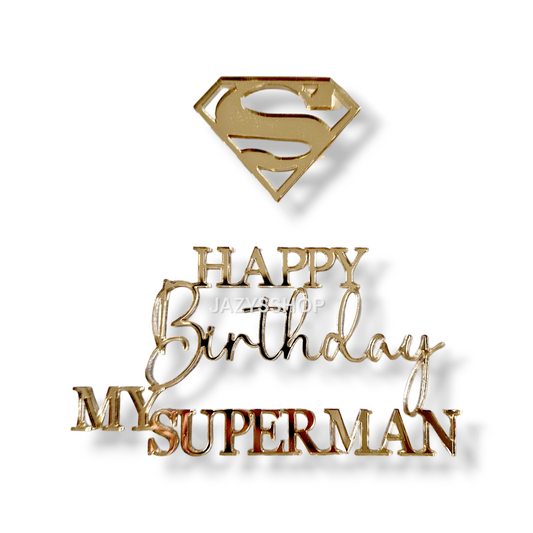 Acryl Charm Superhero Set