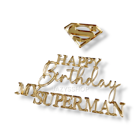 Acryl Charm Superhero Set