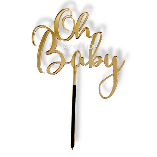 Caketopper Oh Baby Trendy