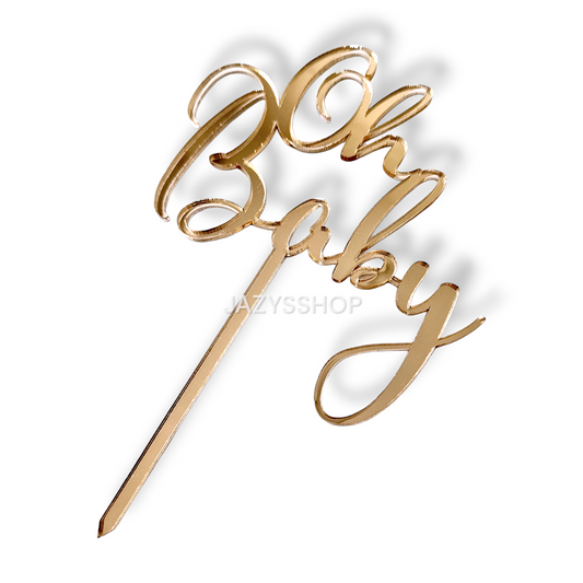 Caketopper Oh Baby Trendy
