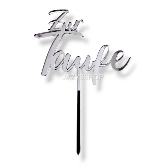 Zur Taufe Caketopper