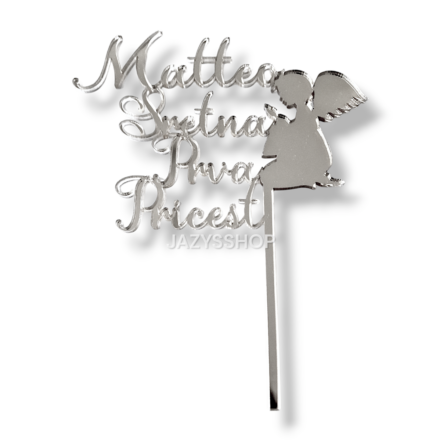 Individueller Caketopper Sretna Prva Pricest