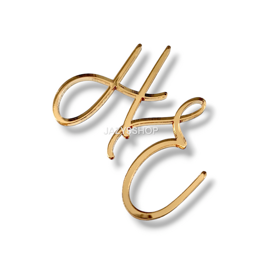 Initialen Charm Simple Elegant