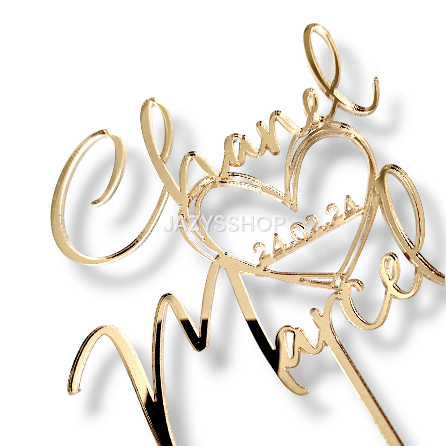 Individueller Hochzeitstopper Lovedate Version2