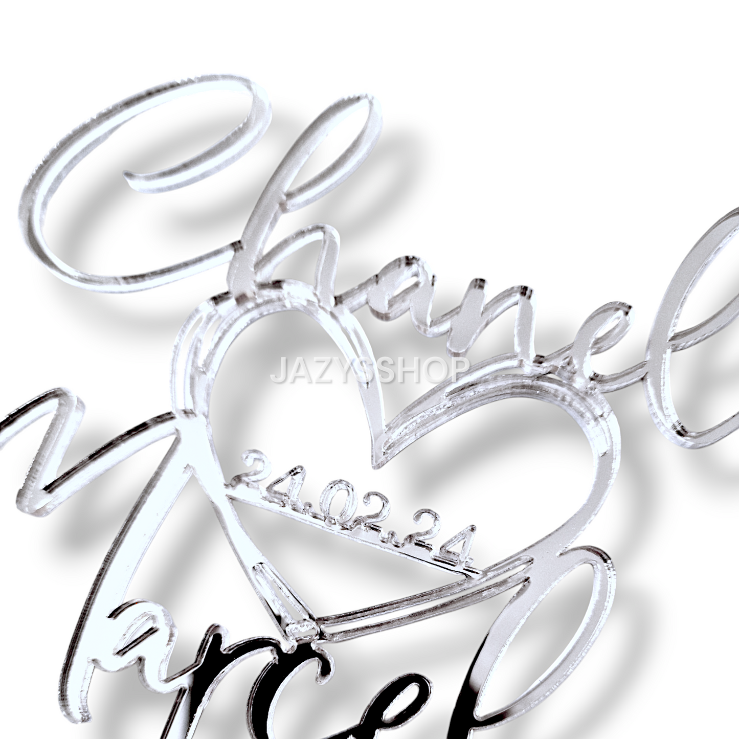 Individueller Hochzeitstopper Lovedate Version2