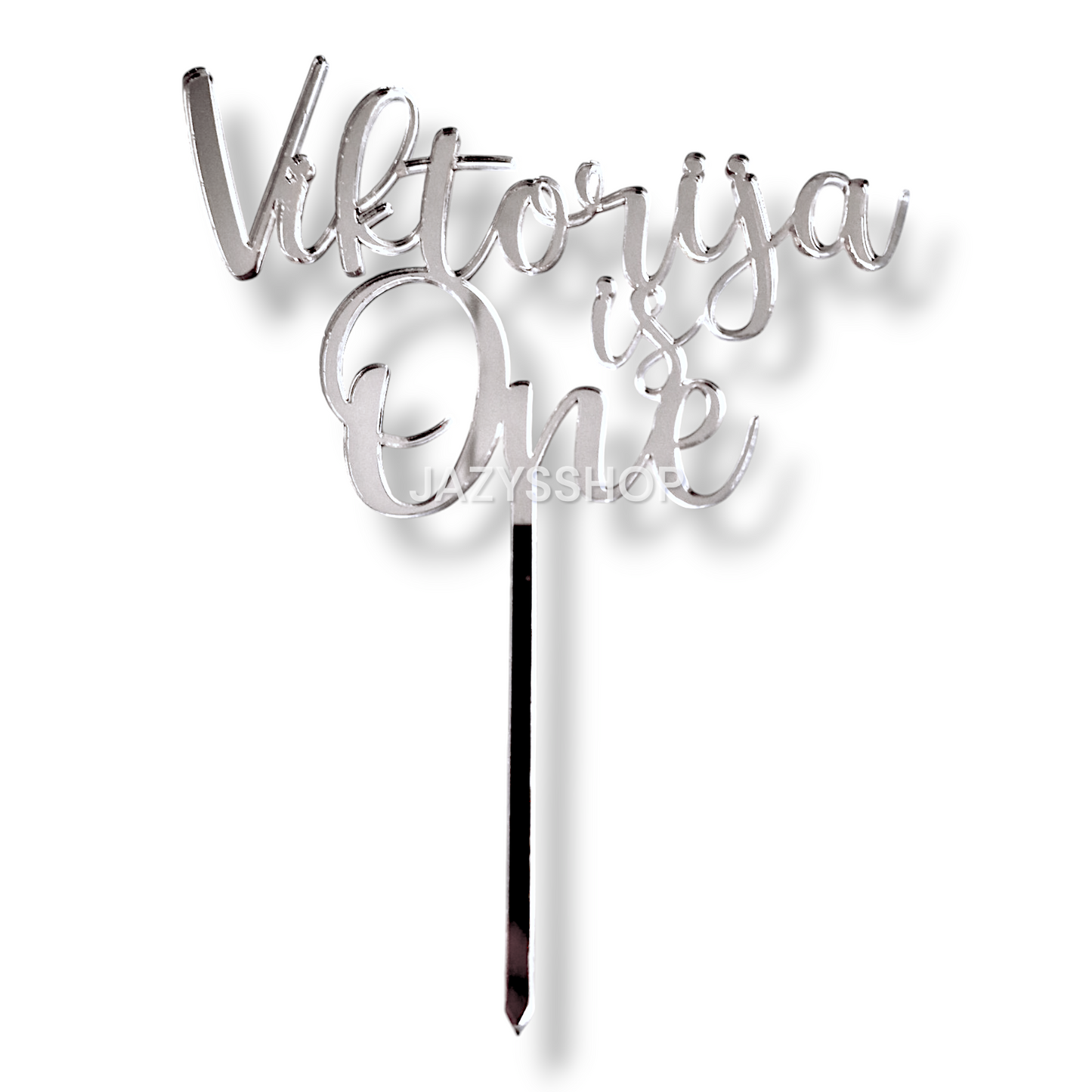 Individueller Caketopper "Liya is One"