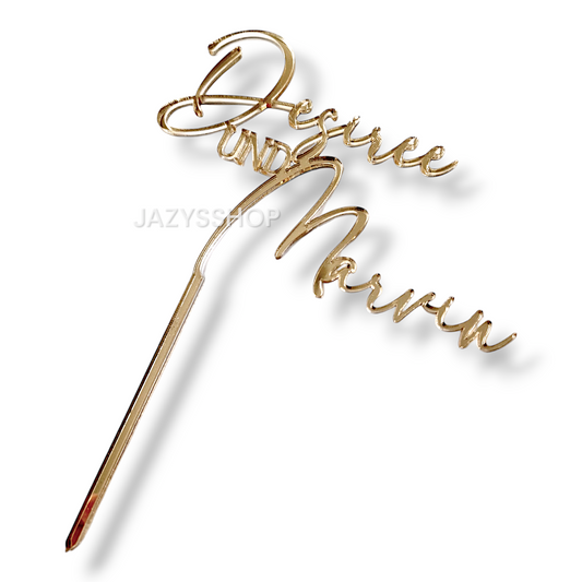 Individueller Hochzeitstopper Modern Wedding