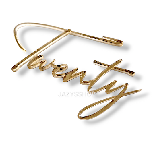 Wunsch Charm Numbertext (Bento)