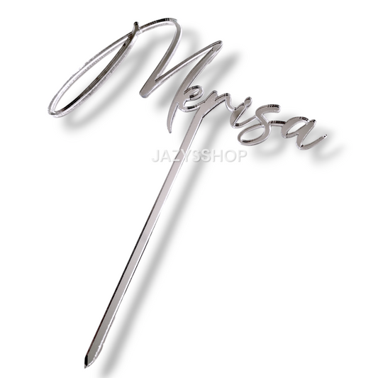 Individueller Namens-Caketopper "Merisa"