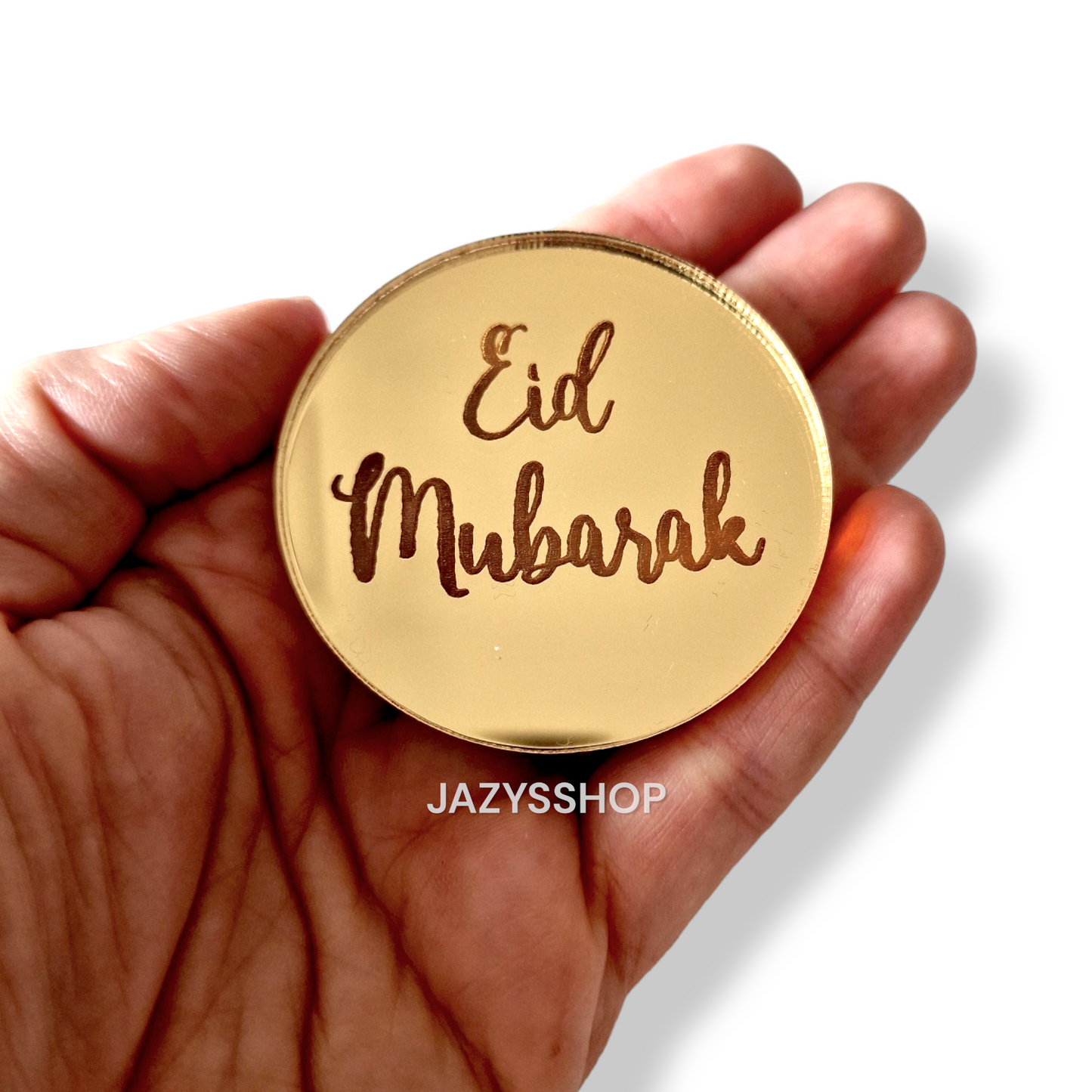 Charm Plakette "Eid Mubarak" 3er Pack