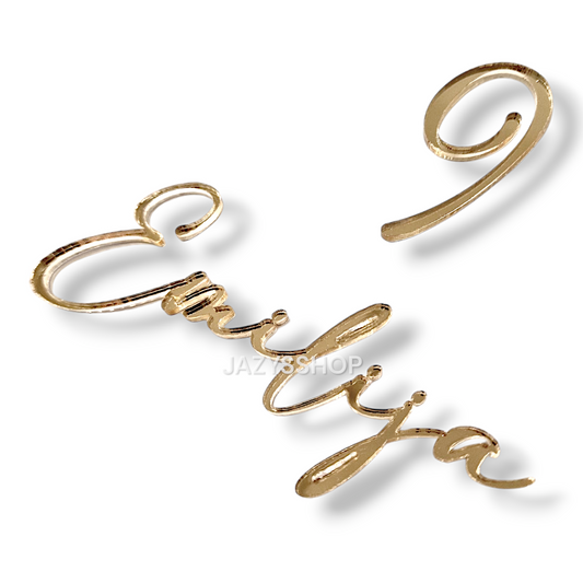 Wunsch Charm Kombi Name&Zahl separat