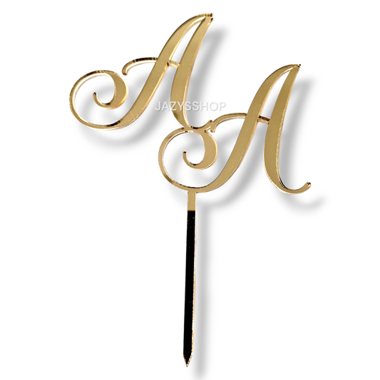 Individueller Initialentopper "Romantic"