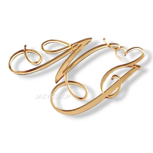 Initialen Charm Fantasy mit Herz