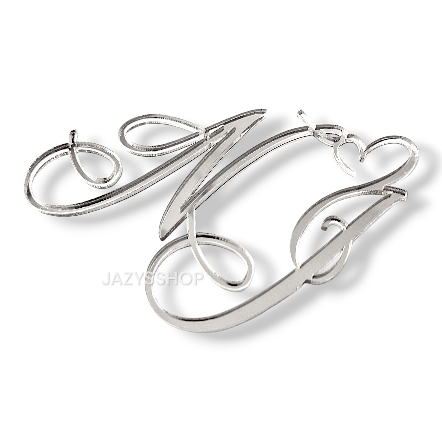 Initialen Charm Fantasy mit Herz