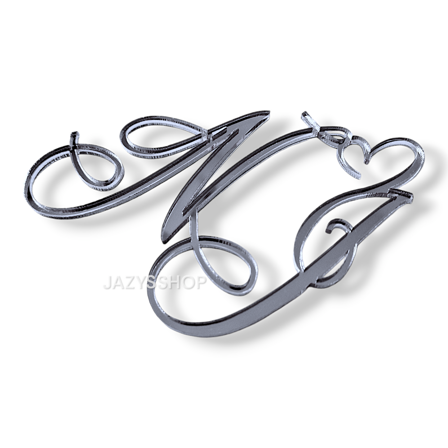 Initialen Charm Fantasy mit Herz