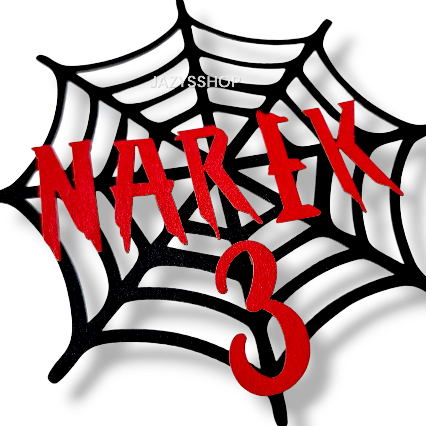 Personalisierbarer Spiderman Caketopper