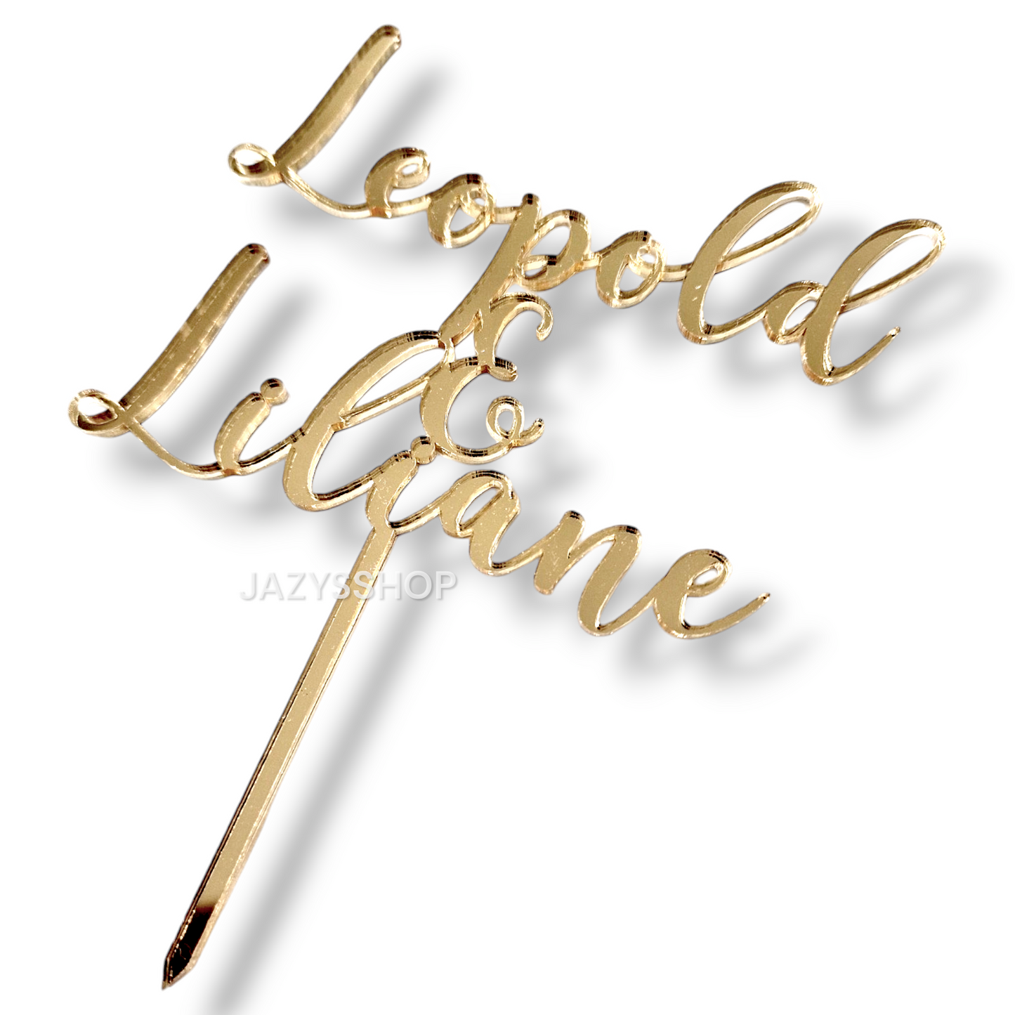 Individueller Hochzeitstopper Wedding Names Trendy