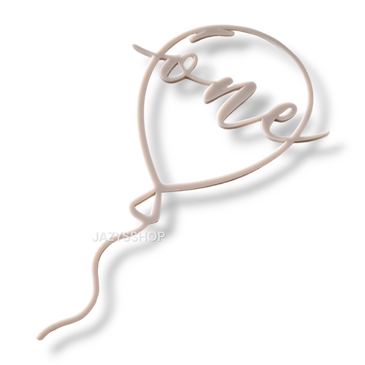 Caketopper One im Ballon