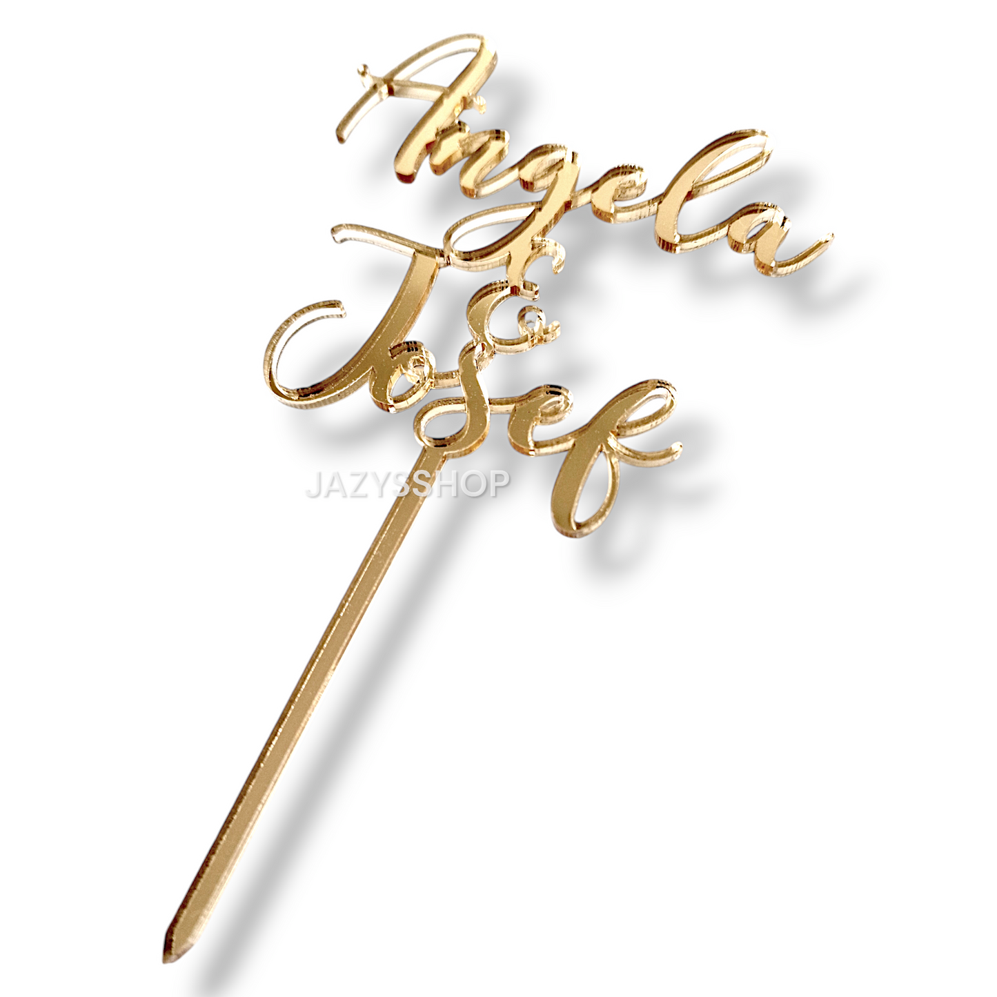 Individueller Hochzeitstopper Wedding Names Trendy